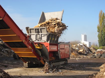 Hammel VB750DK  Drcení odpadového dřeva